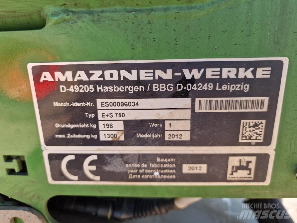 Amazone E+S 750 Sand and salt spreaders