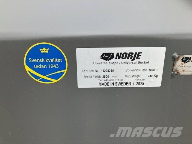 Norje Universalskopa Front loader accessories