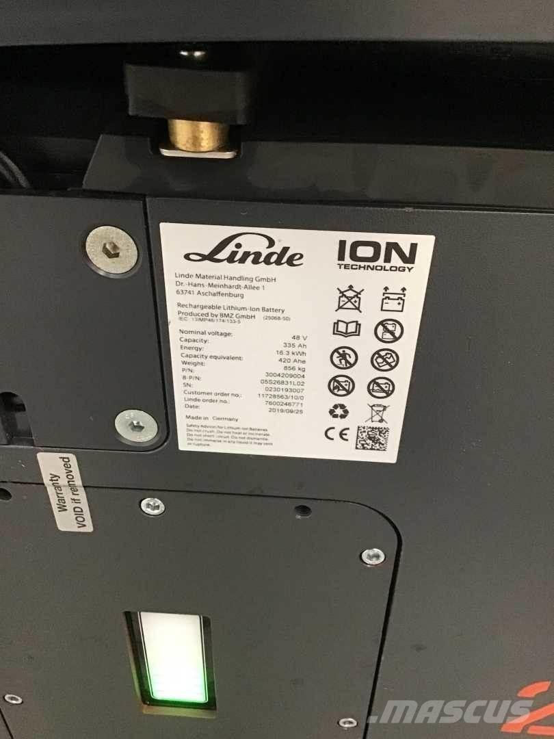 Linde E16 ION Electric forklift trucks