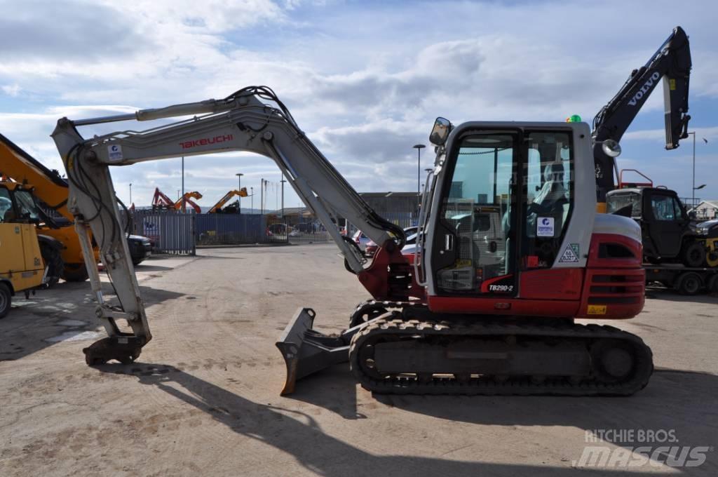 Takeuchi TB290-2 Midi excavators  7t - 12t
