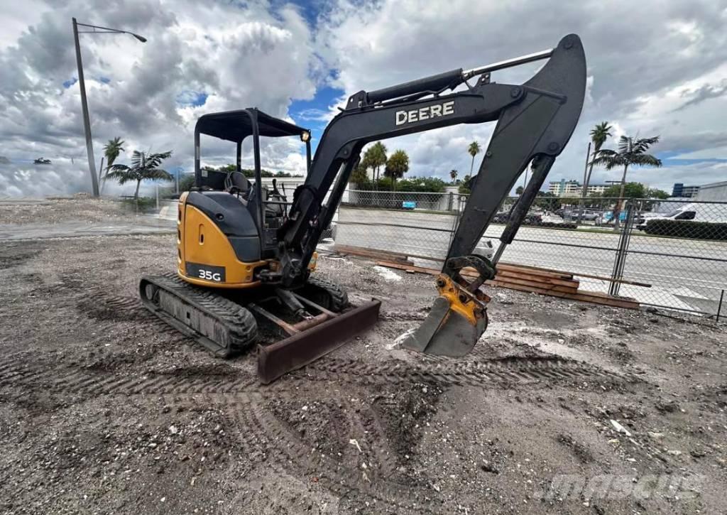 John Deere 35 G Crawler excavators