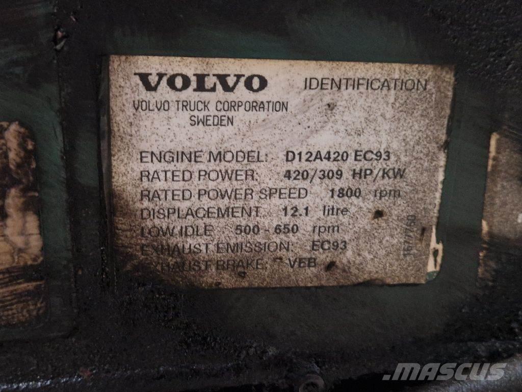Volvo D12A420 Engines