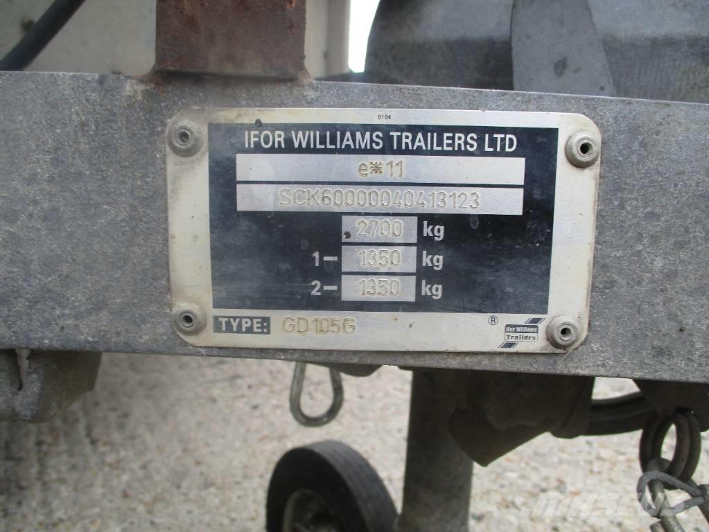 Ifor Williams GD105G Flatbed/Dropside trailers