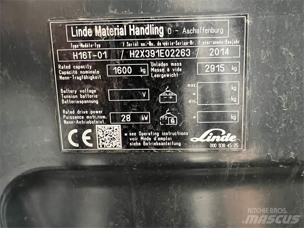 Linde H16T LPG trucks