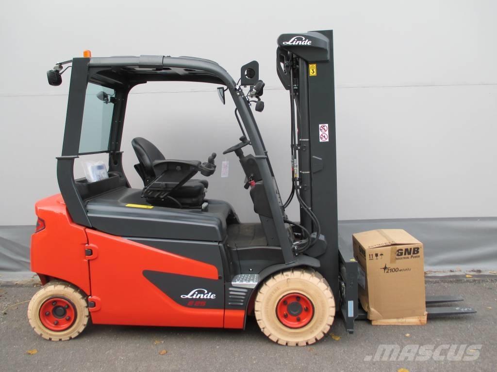 Linde E25S Electric forklift trucks