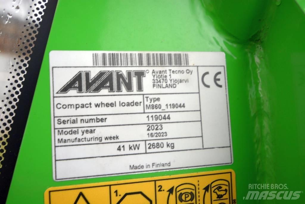 Avant 860 i Mini loaders