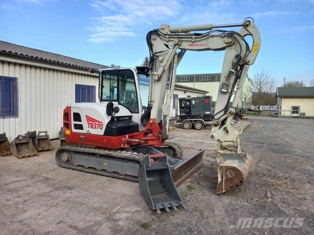 Takeuchi TB 370 CV Midi excavators  7t - 12t