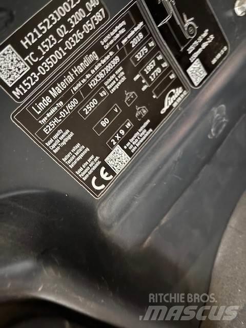 Linde E25/600HL Electric forklift trucks