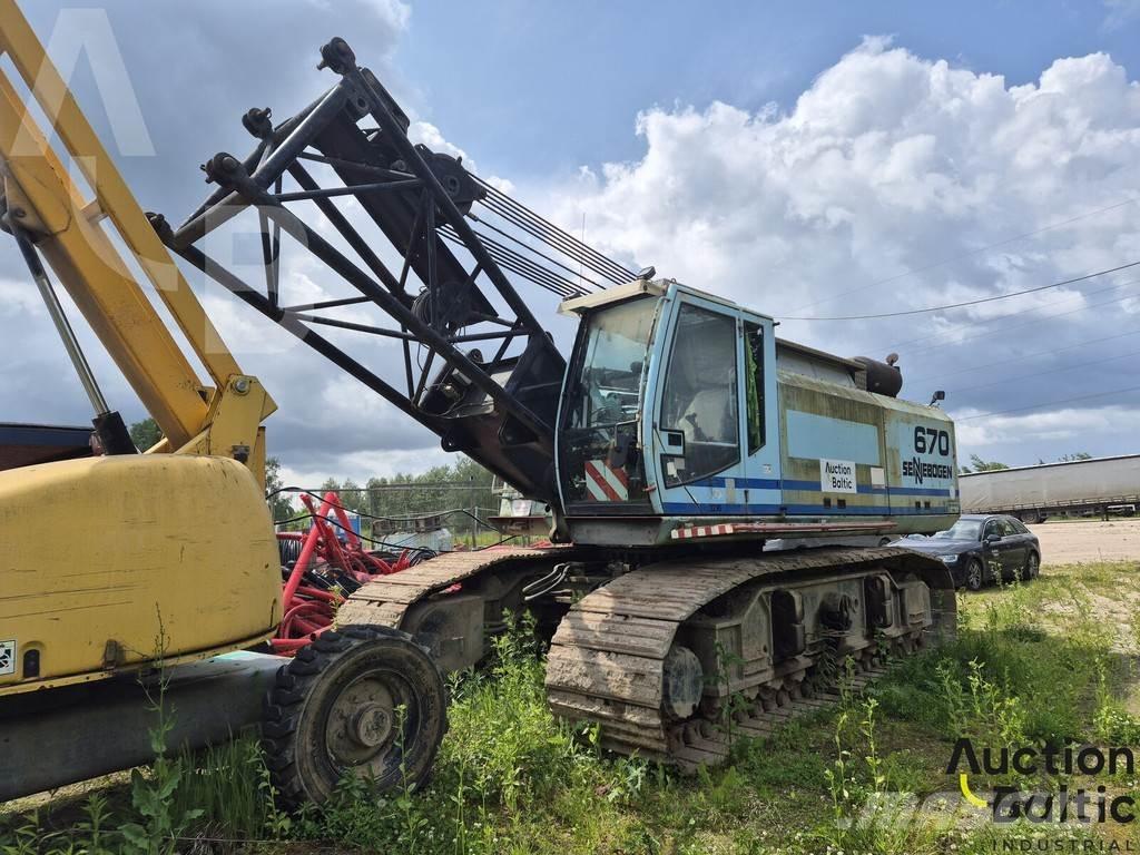Sennebogen 670R Tracked cranes