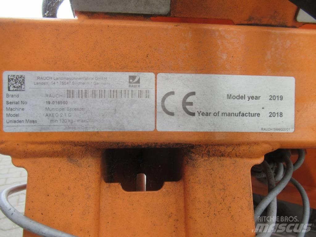 Rauch Axeo 2.1C Sand and salt spreaders