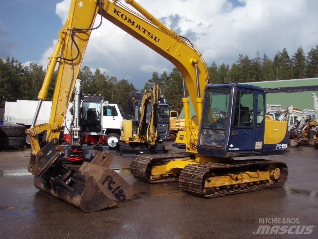 Komatsu PC120-5 Crawler excavators