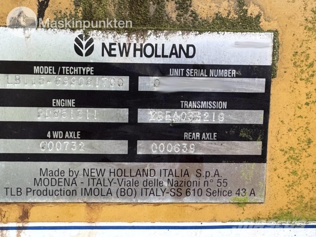 New Holland LB 115 Backhoe loaders