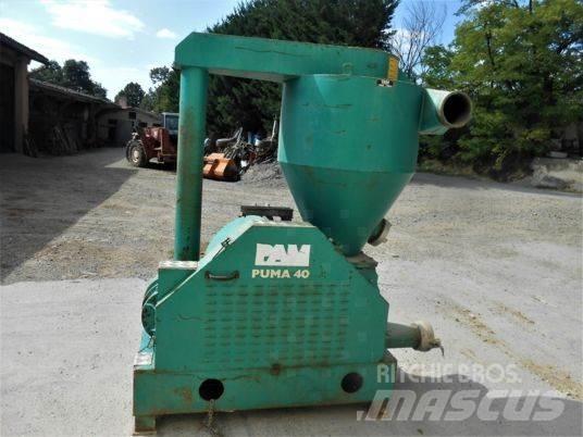  suceuse a grain pam Receiving hoppers, blowers and elevators
