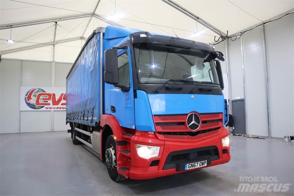 Mercedes-Benz ANTOS 1824 Curtainsider trucks