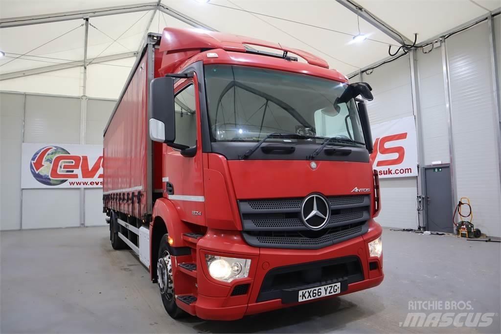 Mercedes-Benz ANTOS 1824 Curtainsider trucks