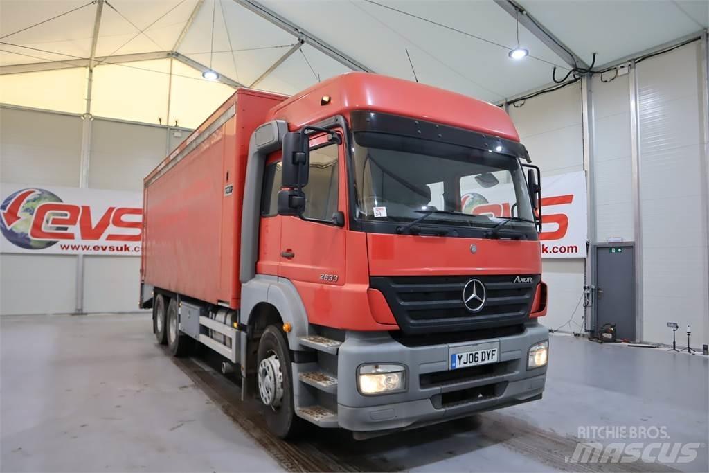 Mercedes-Benz AXOR 2633 Curtainsider trucks
