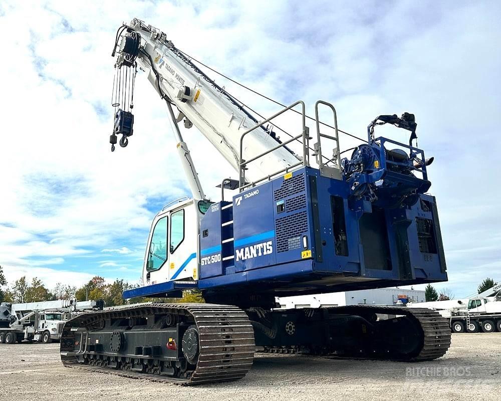 Mantis GTC-500 Tracked cranes