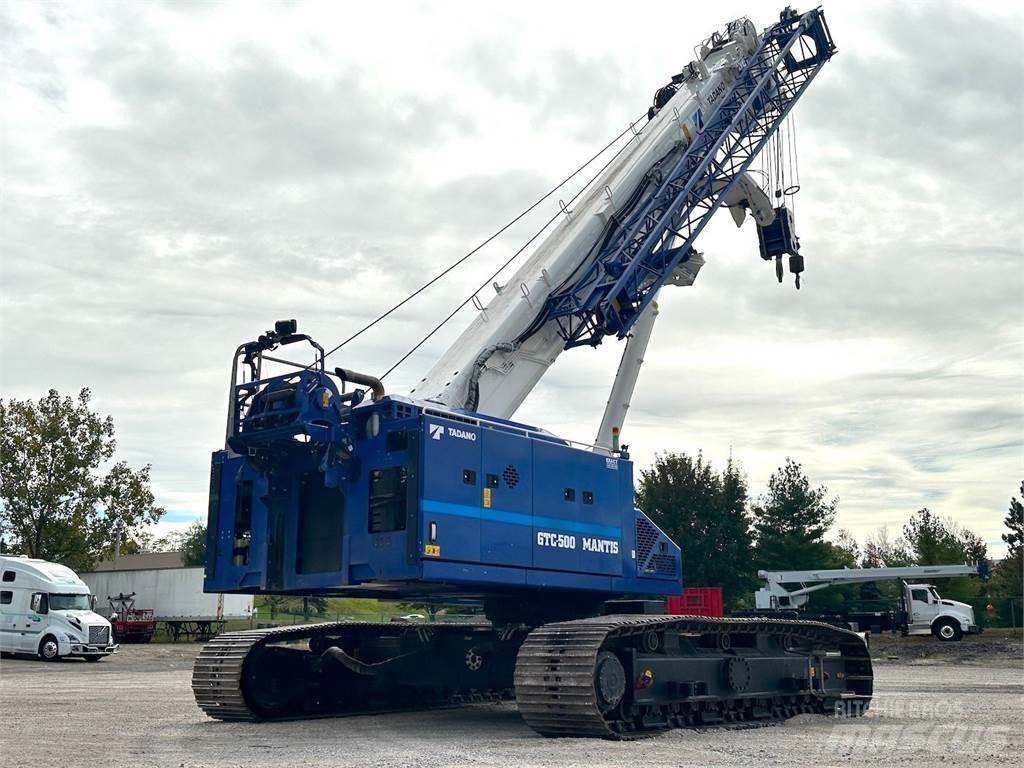 Mantis GTC-500 Tracked cranes