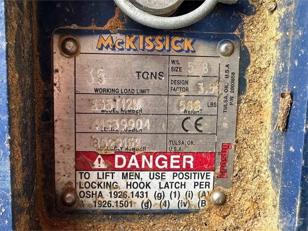  McKissick E35T12M Crane parts and equipment
