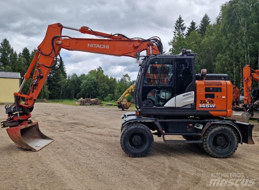 Hitachi ZX 145 W-6 Wheeled excavators