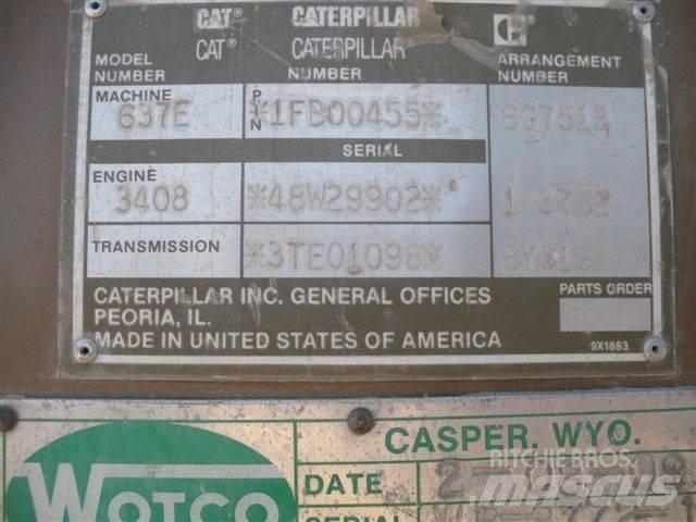 CAT 637E Scrapers
