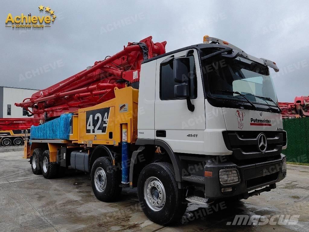 Putzmeister M 42 Concrete pump trucks