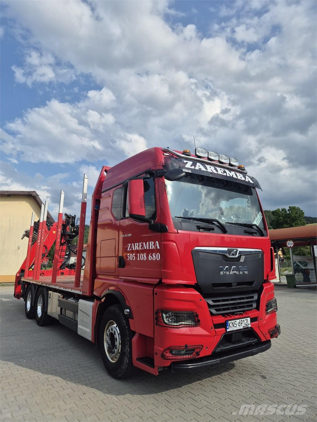 MAN TGX 26.580 Crane trucks