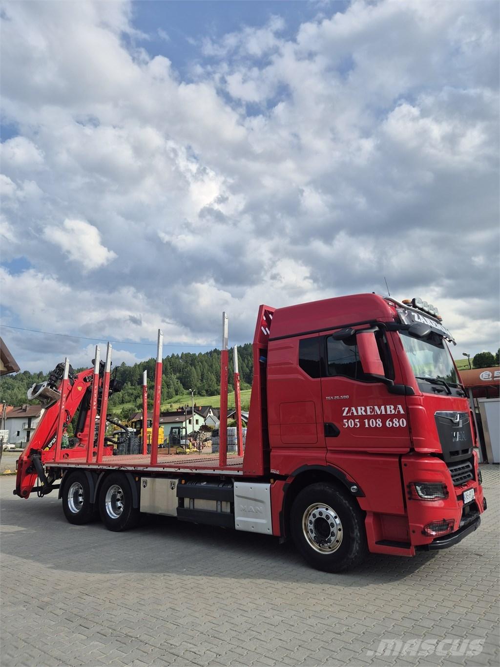 MAN TGX 26.580 Crane trucks