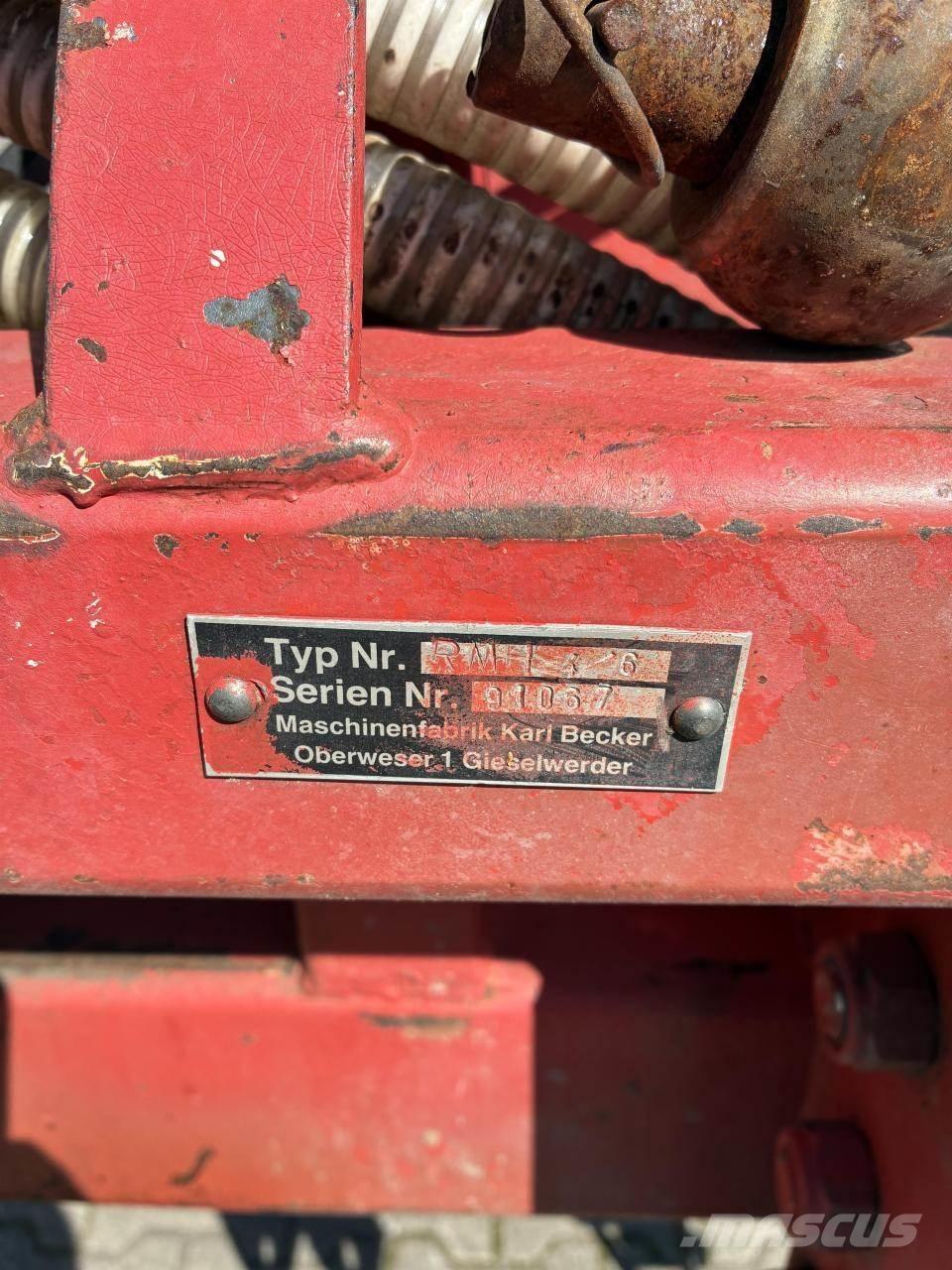 Becker RMH 4/6 Other tillage machines and accessories