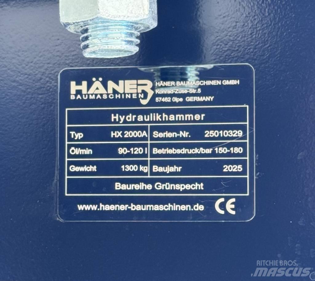  Haner HX 2000A Hammers / Breakers
