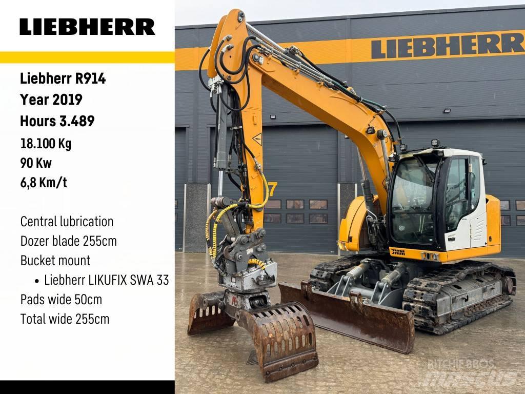 Liebherr R914 Crawler excavators