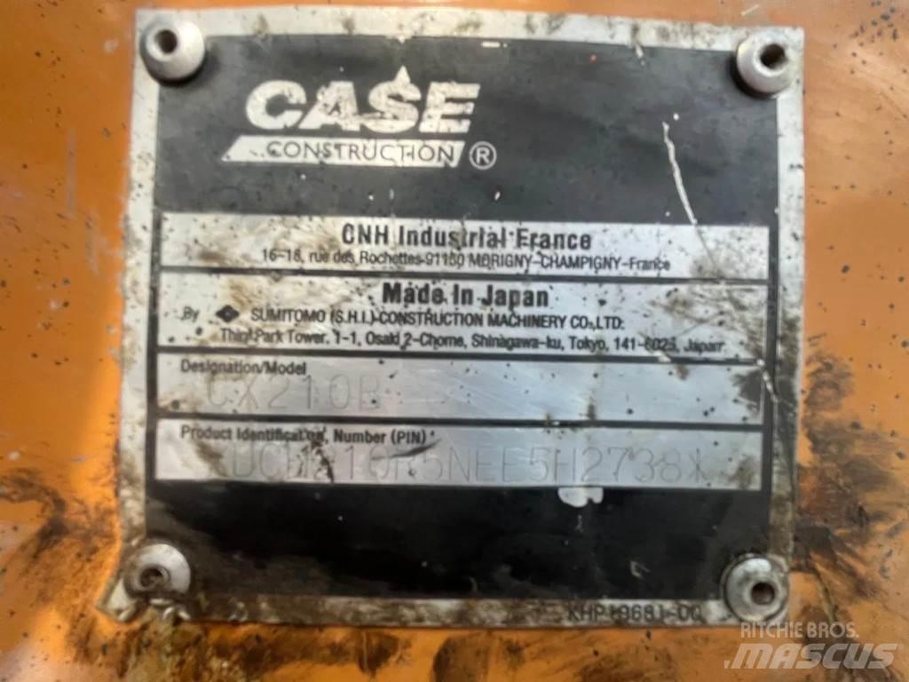 CASE CX210B Crawler excavators