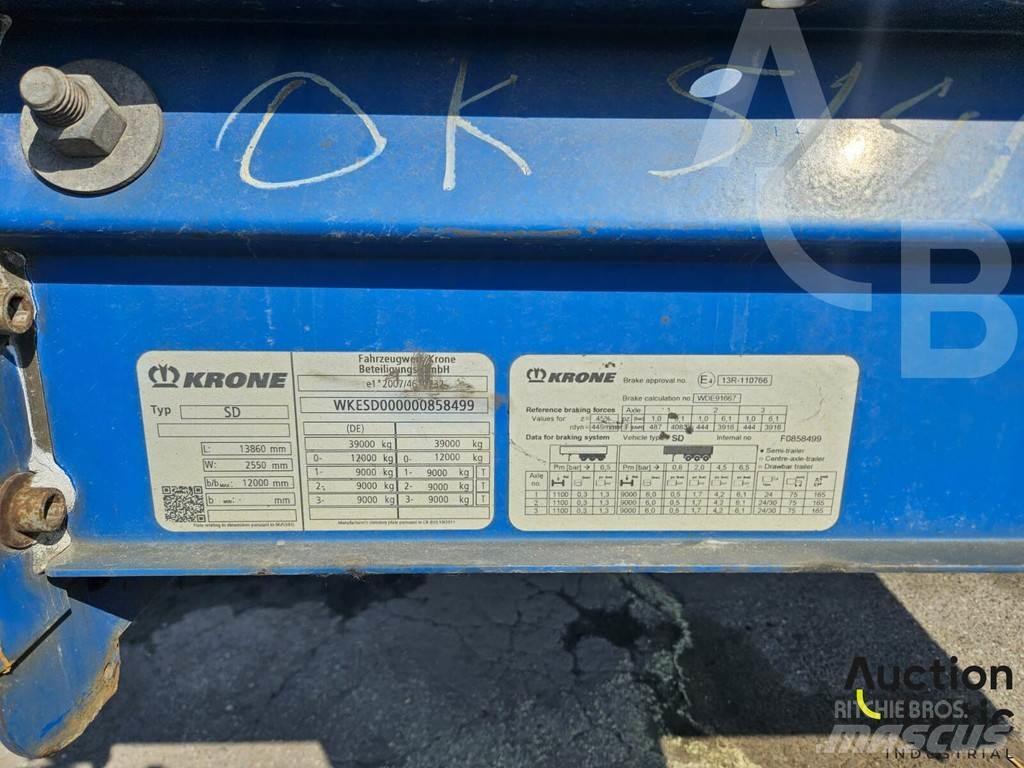 Krone SD Curtainsider semi-trailers