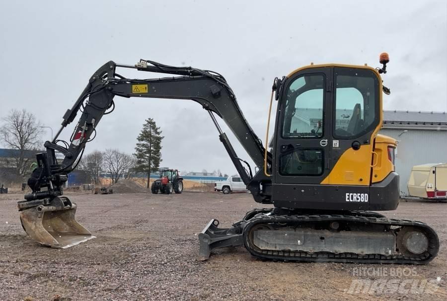 Volvo ECR 58 D Mini excavators < 7t (Mini diggers)