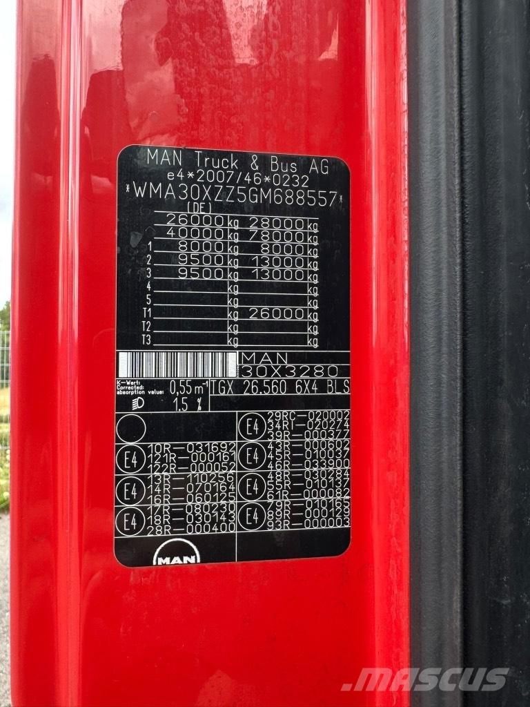 MAN TGX 26.560 6x4 Tractor Units