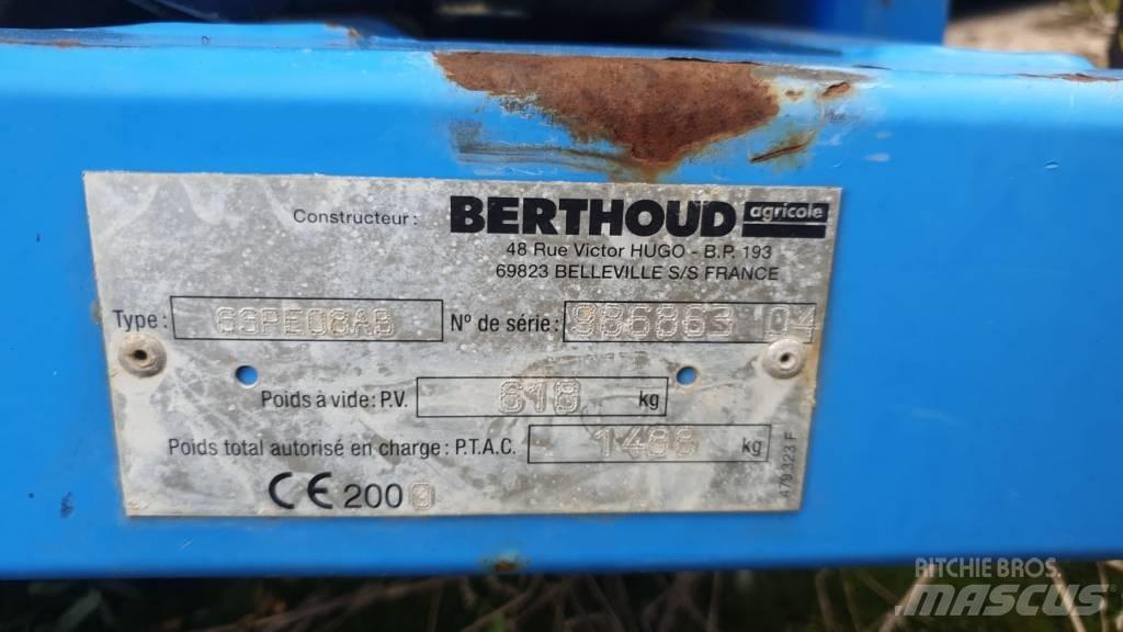 Berthoud Winair 1500 Sprayer fertilizers