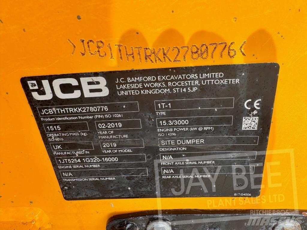 JCB 1T-1 Site dumpers