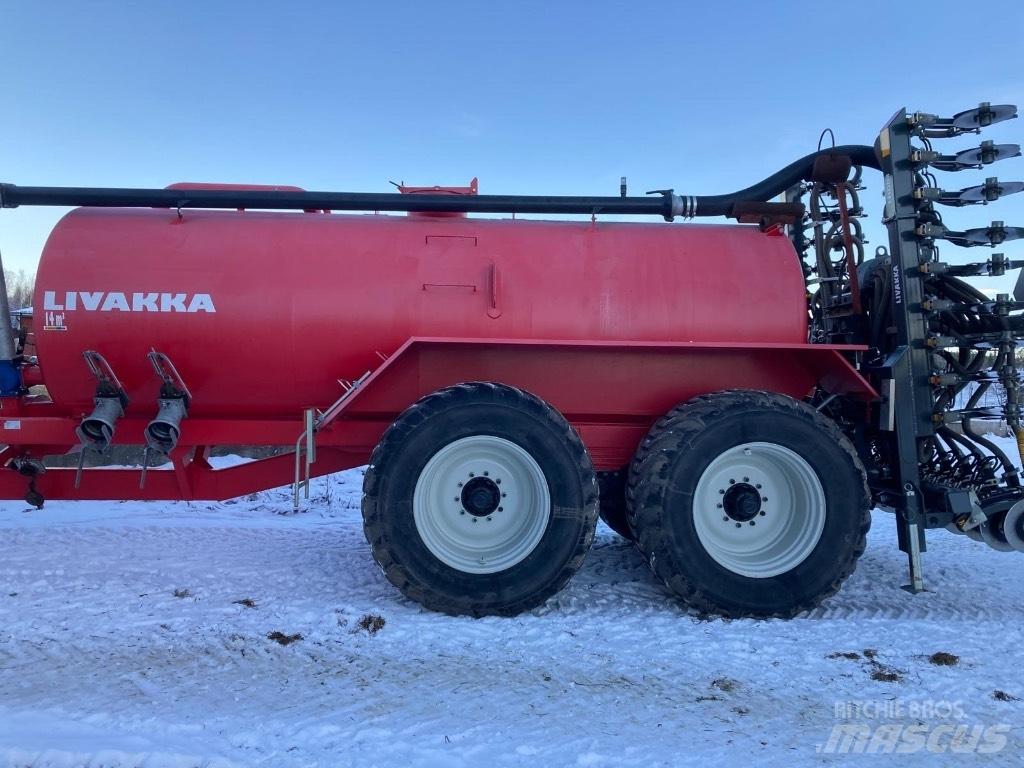 Livakka 14m3 Slurry tankers