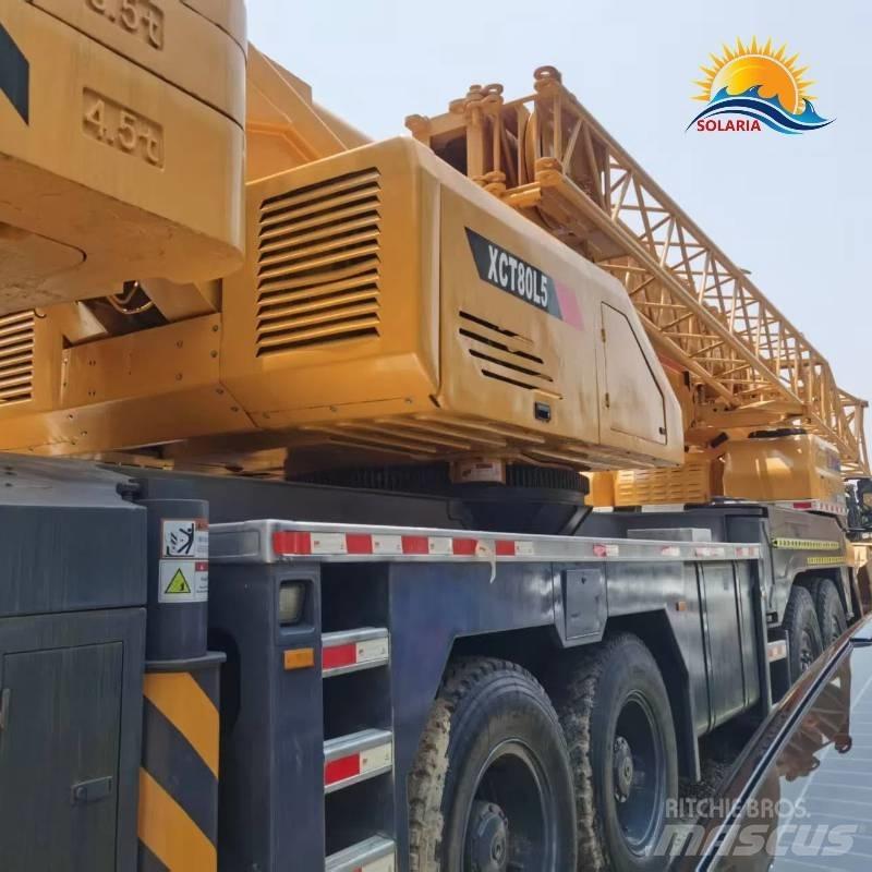 XCMG xct80l5 All terrain cranes