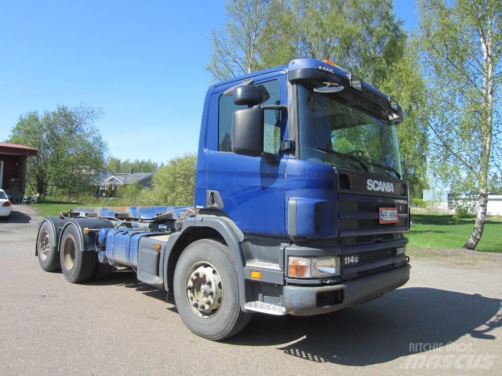 Scania P114 GB Cable lift demountable trucks