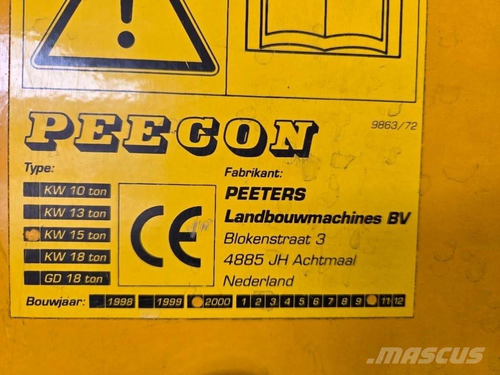 Peecon KW 15 Tipper trailers