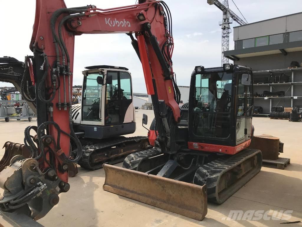 Kubota KX 080-4 Midi excavators  7t - 12t