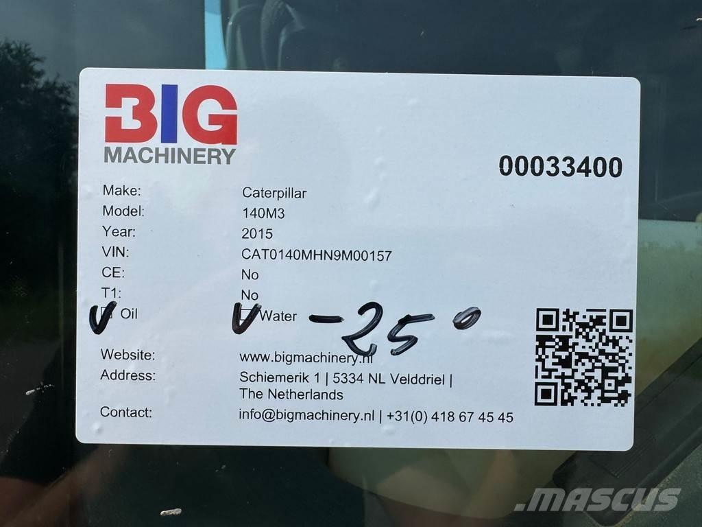 CAT 140M3 Graders