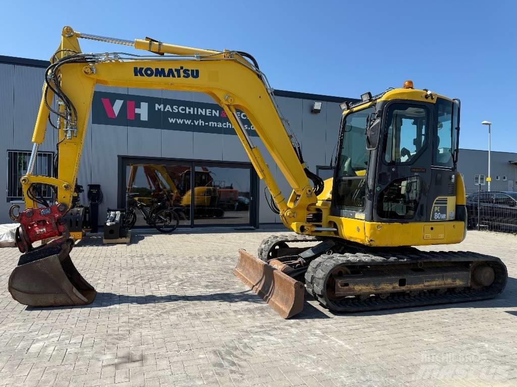 Komatsu PC 80 MR-3 Midi excavators  7t - 12t