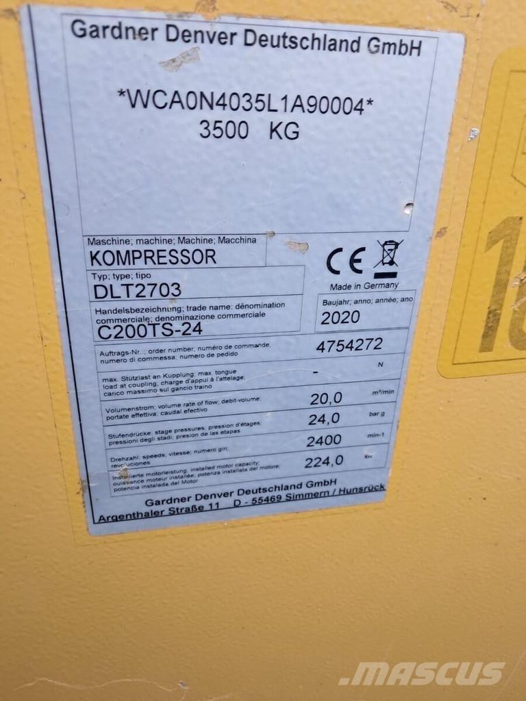 Compair C200 TS - 24 Compressors