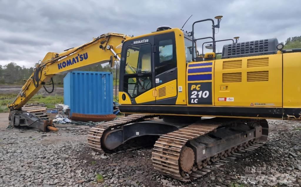 Komatsu PC 210 LC Crawler excavators