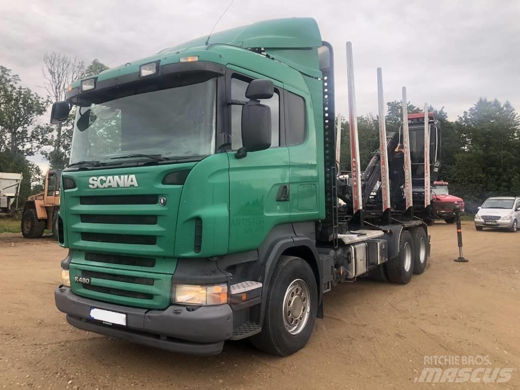 Scania R 480 Timber trucks
