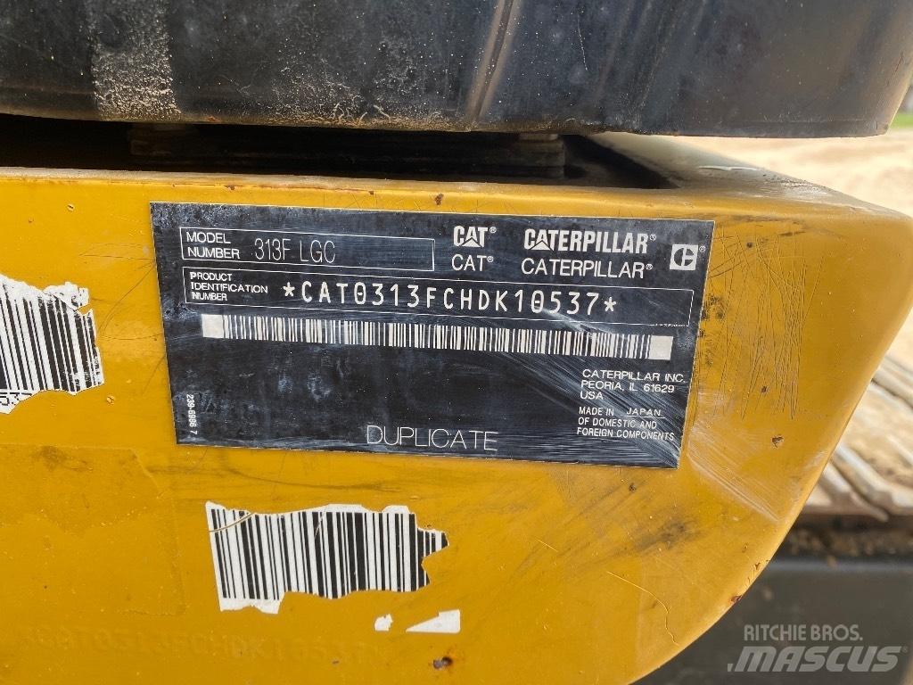 CAT 313 F LGC Crawler excavators