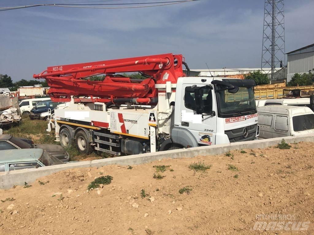 Betonstar 37M-4Z Concrete pump trucks