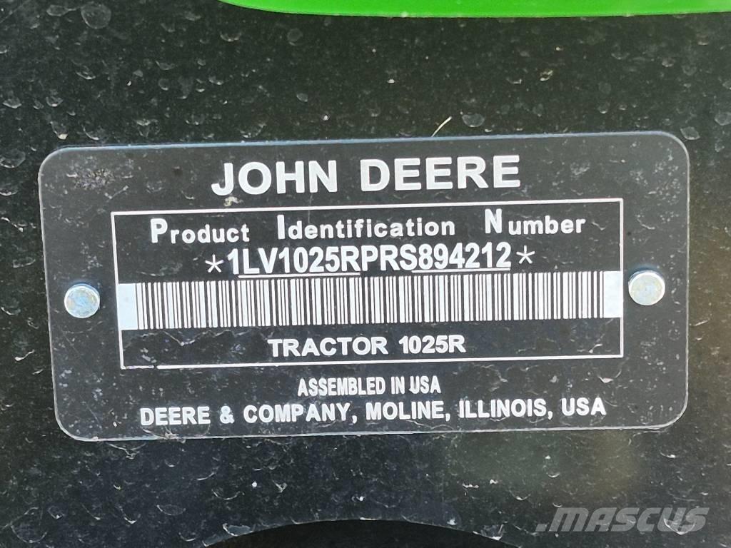 John Deere 1025 R Tractors